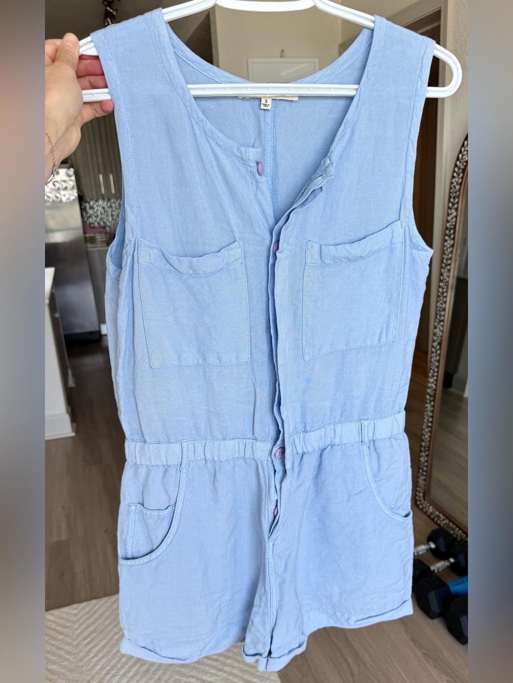 Linen romper